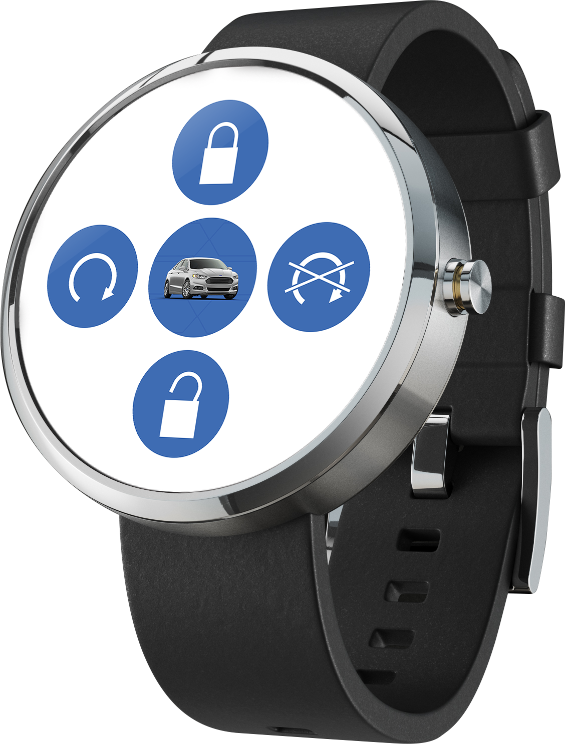 MyFord Mobile App for Android Wear Controls